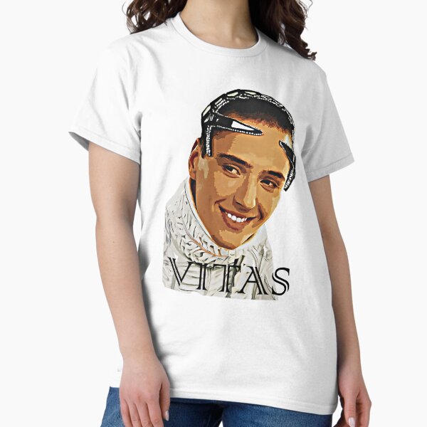 Vista previa del artículo con la obra «Texto Vitas Sonrisa Cantante Rusa Meme», diseñado y vendido por JFuentez.