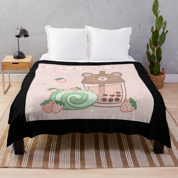 Item preview, Afternoon Tea: Cute Bear Boba & Frog designed and sold by MitchellMccuddy.