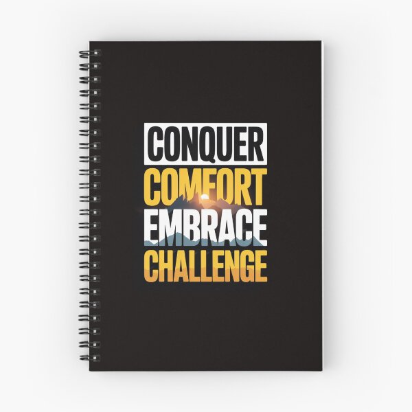 Item preview, Conquer Comfort, Embrace Challenge – Success Motivation ver. 3 designed and sold by Your Inner Axis.