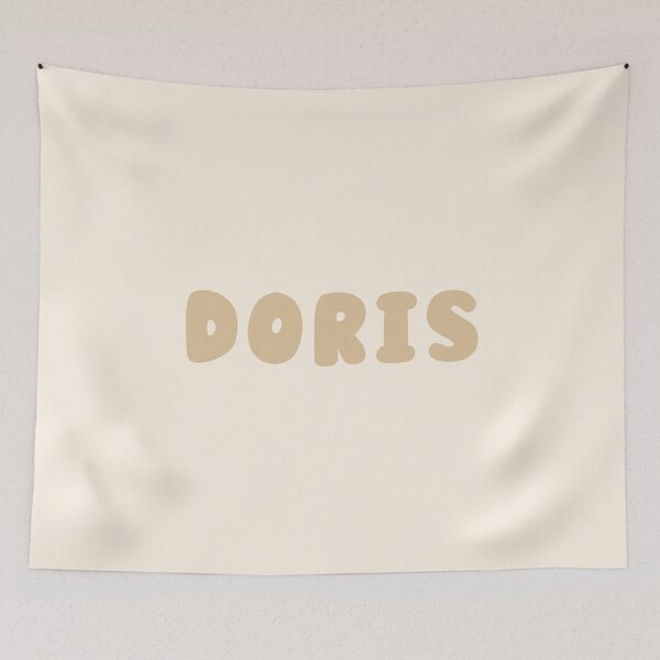 Item preview, Beige Doris – Minimalist Personalized Name Design designed and sold by karolinahinc.