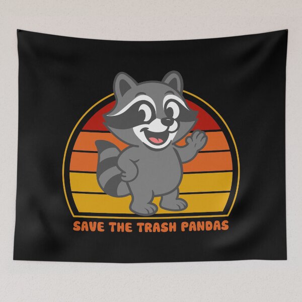 Item preview, Save The Trash Pandas designed and sold by Texterns.