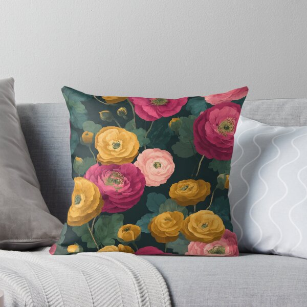 Item preview, Minimalistic Petaled Ranunculus Print For Thank You Gift designed and sold by RoyalStarsPatts.