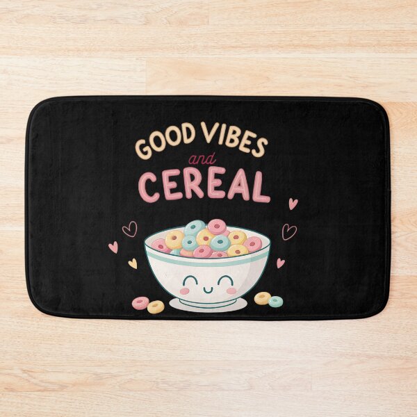 Item preview, Cute Rainbow Breakfast Bowl – Pastel Cereal Art for Positive Vibes designed and sold by VividOrganica.