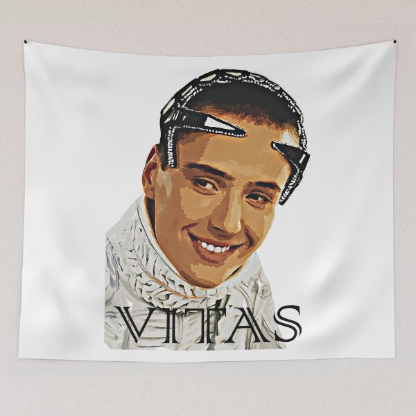 Item preview, Text Vitas Smile Russian Singer Meme designed and sold by JFuentez.