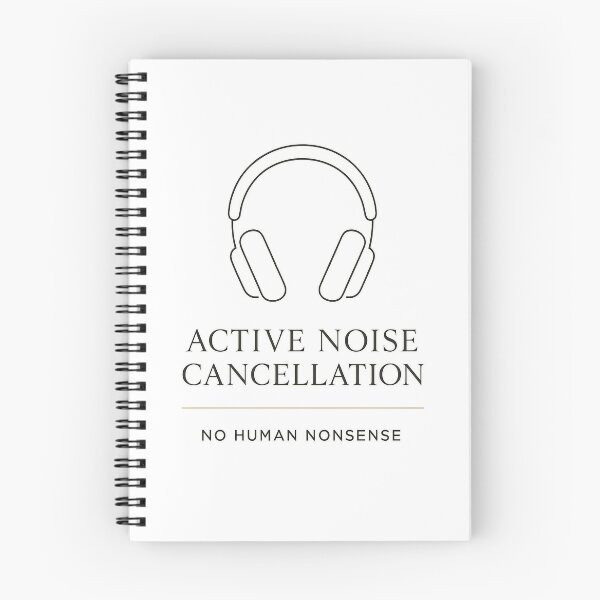 Item preview, Active Noise Cancellation Funny Life Philosophy designed and sold by kAdam5.
