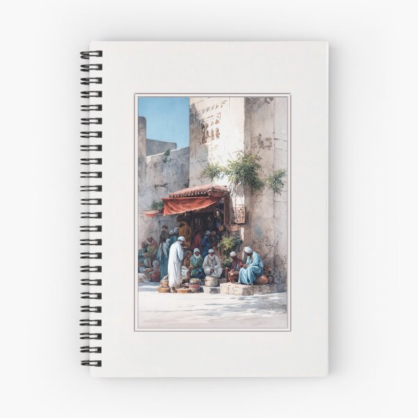 Item preview, Orientalist Market Scene designed and sold by djovan.
