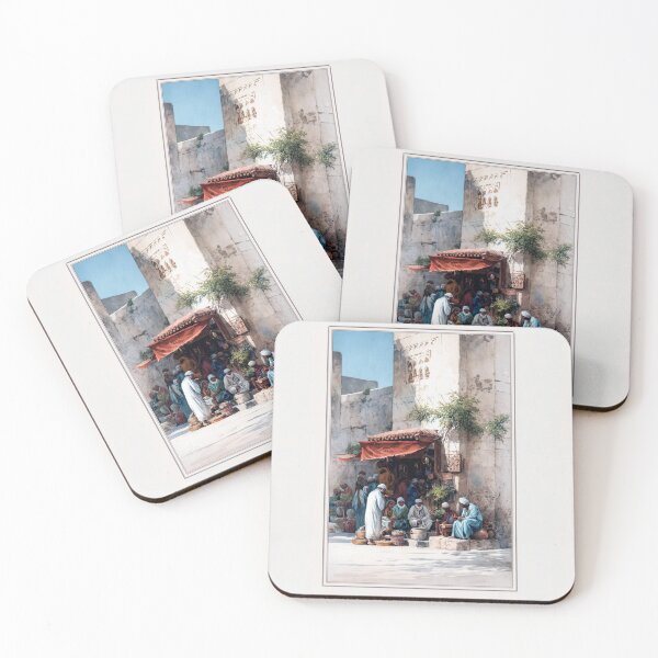 Item preview, Orientalist Market Scene designed and sold by djovan.