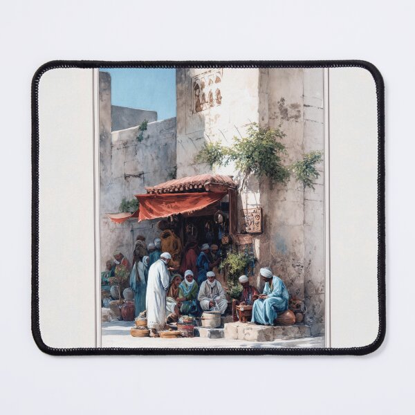 Item preview, Orientalist Market Scene designed and sold by djovan.