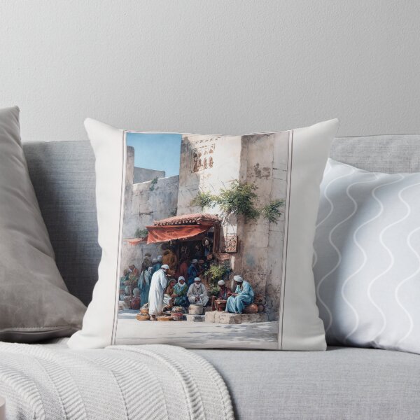 Item preview, Orientalist Market Scene designed and sold by djovan.