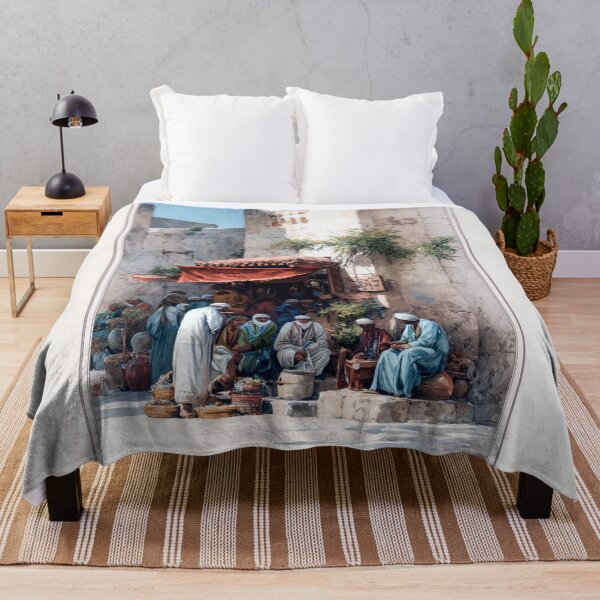 Item preview, Orientalist Market Scene designed and sold by djovan.