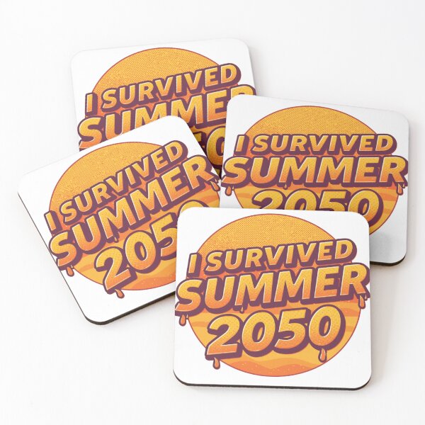 Item preview, I Survived Summer 2050 – Funny Climate Sarcasm designed and sold by WearTheArtx.