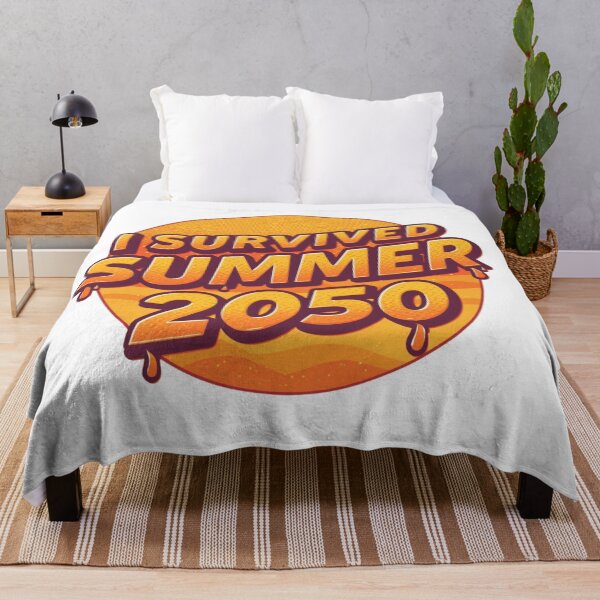 Item preview, I Survived Summer 2050 – Funny Climate Sarcasm designed and sold by WearTheArtx.