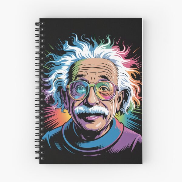 Item preview, Pop Genius — Neon Portrait with Rainbow Glasses designed and sold by FusiTink.