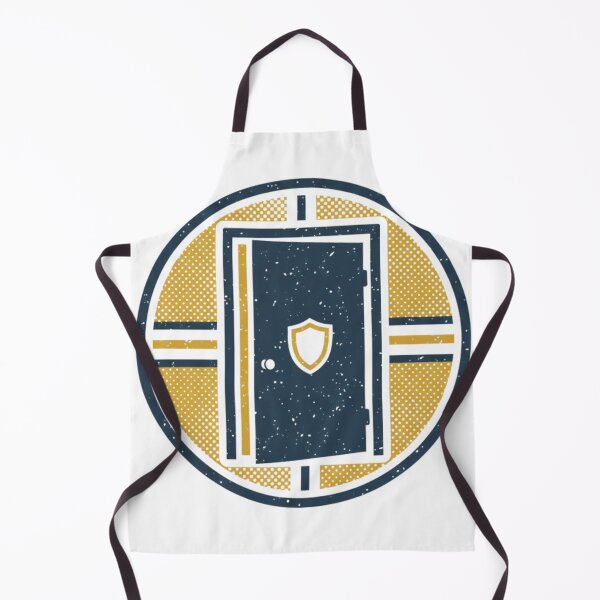 Item preview, Boundary Guardian Door Logo – No Unannounced Visits Sticker designed and sold by TheNerdsHub.