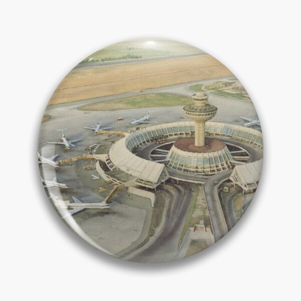Item preview, Yerevan Zvartnots Airport – Soviet Aviation Watercolor Art Print designed and sold by EMairplanes.