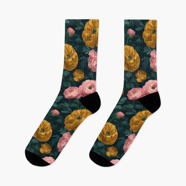 Item preview, Bold Ornamental Ranunculus Pattern For Ranunculus Lovers designed and sold by RoyalStarsPatts.
