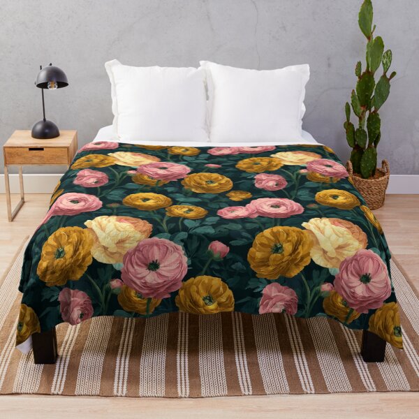 Item preview, Bold Ornamental Ranunculus Pattern For Ranunculus Lovers designed and sold by RoyalStarsPatts.