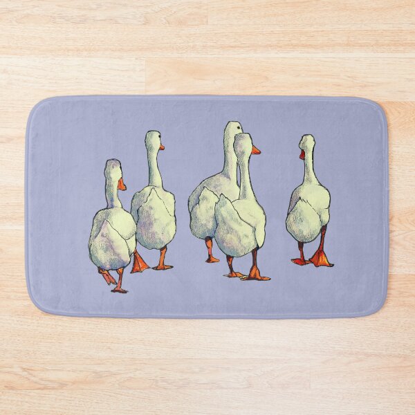 Item preview, Gaggle of Geese Walking, Goose and Ganders designed and sold by JoyfulWhimsy.