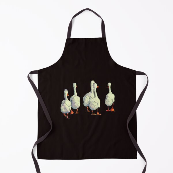 Item preview, Gaggle of Geese Walking, Goose and Ganders designed and sold by JoyfulWhimsy.
