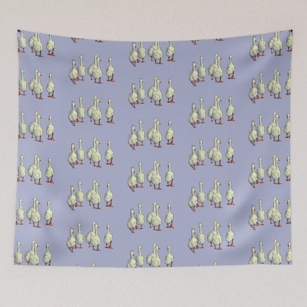 Item preview, Gaggle of Geese Walking, Goose and Ganders designed and sold by JoyfulWhimsy.