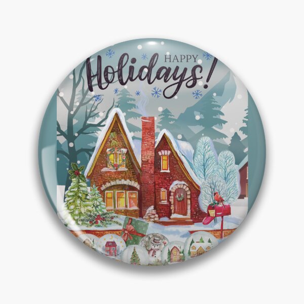 Item preview, Happy Holidays3 designed and sold by HappyHavenStu.