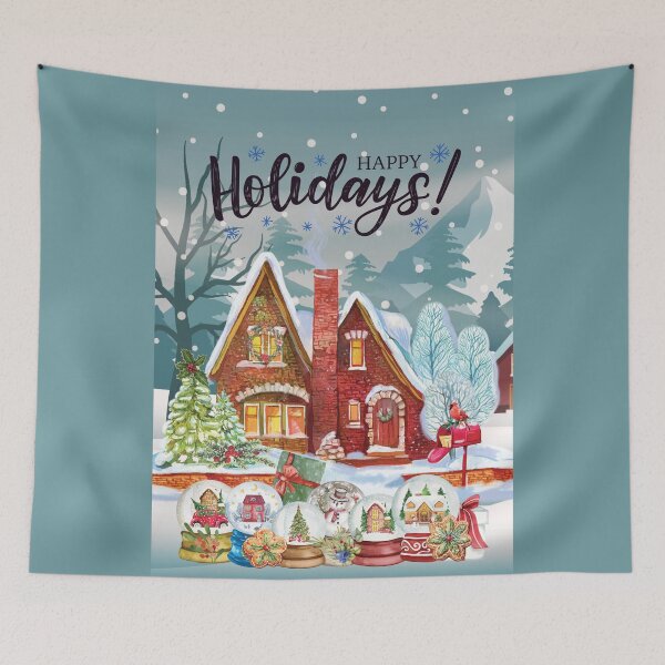 Item preview, Happy Holidays3 designed and sold by HappyHavenStu.