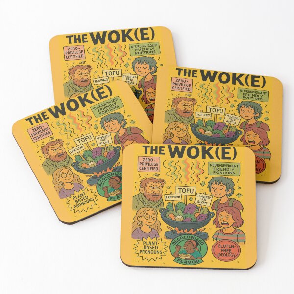Item preview, The wok(e). A woke wok. designed and sold by FleshThrone.
