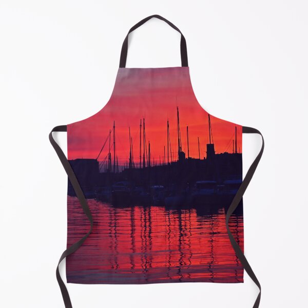 Item preview, Red Sunset in Marseille designed and sold by CarolinaReina.