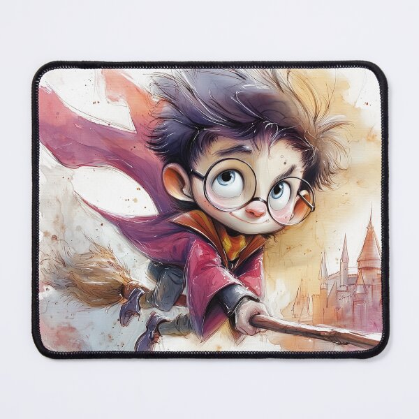 Item preview, Wizard on a broom designed and sold by loud-silence.