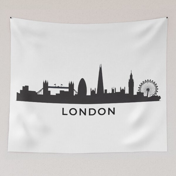 Item preview, London Skyline Silhouette designed and sold by griez.