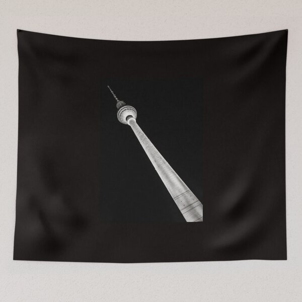 Item preview, Berlin TV Tower black and white from elbvue designed and sold by elbvue.