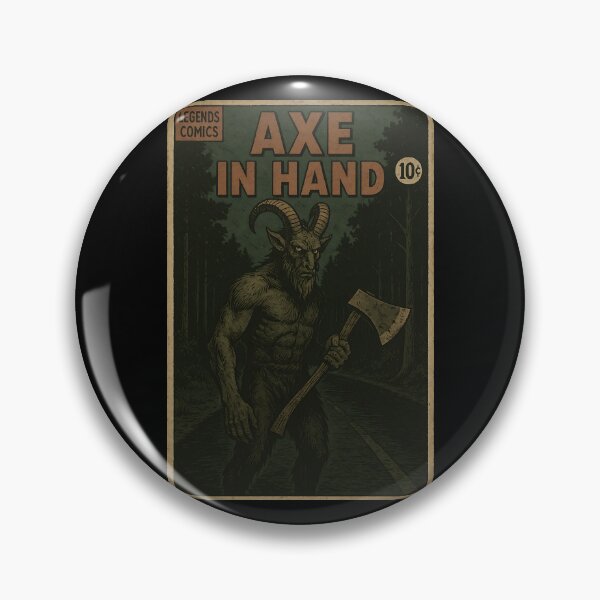 Item preview, Goatman: Axe In Hand designed and sold by bapupa.