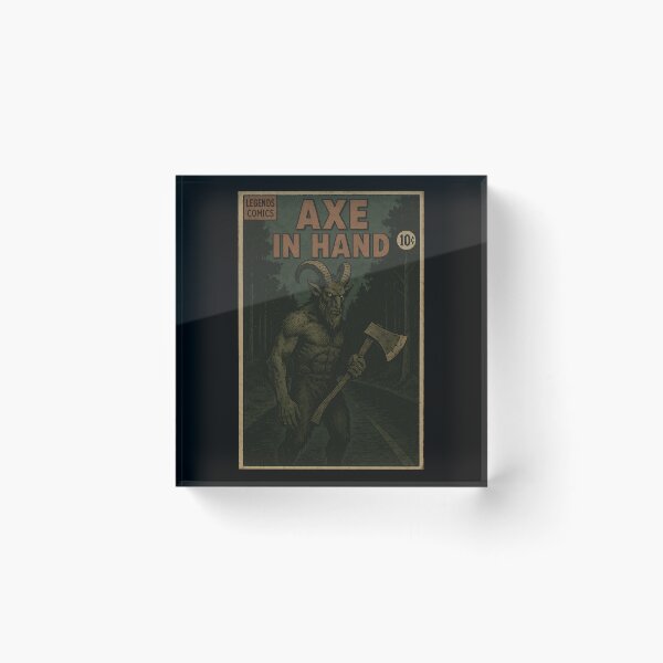 Item preview, Goatman: Axe In Hand designed and sold by bapupa.
