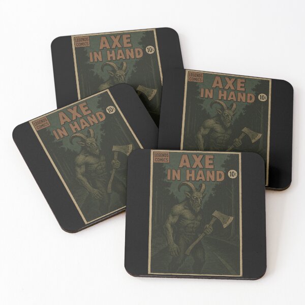 Item preview, Goatman: Axe In Hand designed and sold by bapupa.