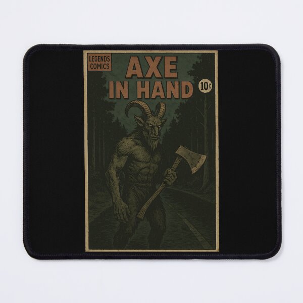 Item preview, Goatman: Axe In Hand designed and sold by bapupa.