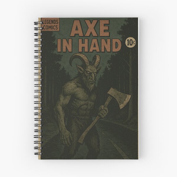 Item preview, Goatman: Axe In Hand designed and sold by bapupa.