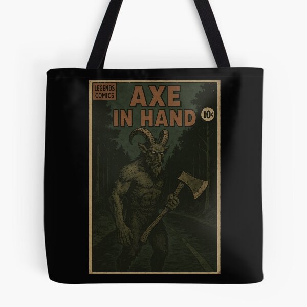 Item preview, Goatman: Axe In Hand designed and sold by bapupa.