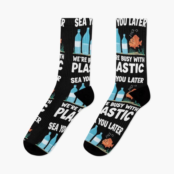 Item preview, Sea You Later  We’re Busy With Plastic – Ocean Pollution Sarcasm designed and sold by WearTheArtx.