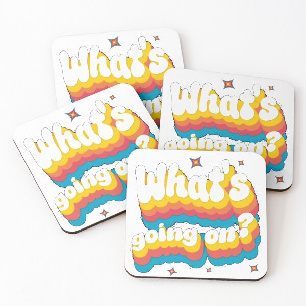 Item preview, What's going on - groovy retro colors designed and sold by Stefrait-7.