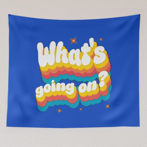 Item preview, What's going on - groovy retro colors designed and sold by Stefrait-7.