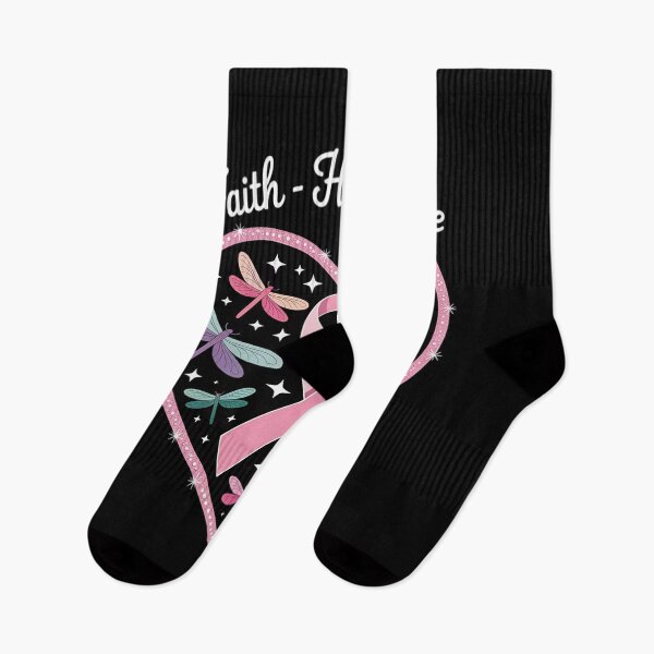 Item preview, Breast Cancer Heart Dragonflies Awareness designed and sold by RayArmstrong.
