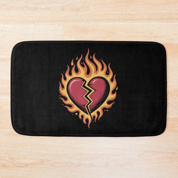 Item preview, Broken Heart Flaming designed and sold by DrewLeuschke.