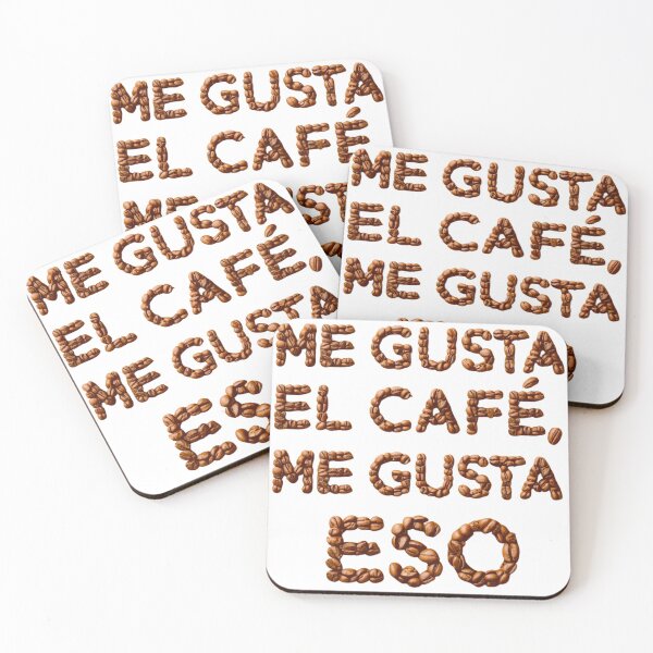 Item preview, Me Gusta el Café – Grano de café designed and sold by RDproject.