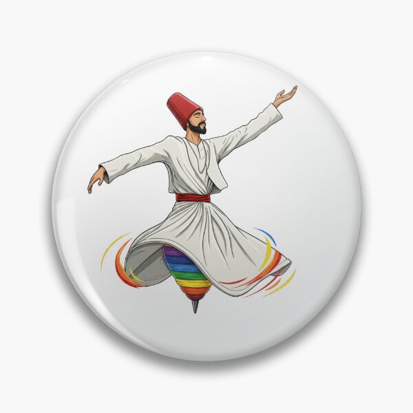 Item preview, Dervish - Spinning Top designed and sold by MycoMystic.