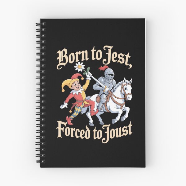 Item preview, Born to Jest Forced to Joust designed and sold by AmparoBoyle.