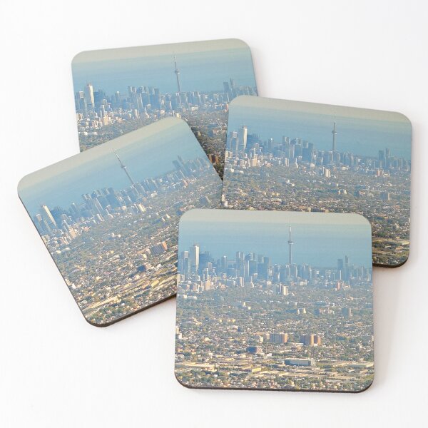 Item preview, Mesmerizing aerial view of Toronto cityscape/CN Tower/Canada designed and sold by VeenaNair23.