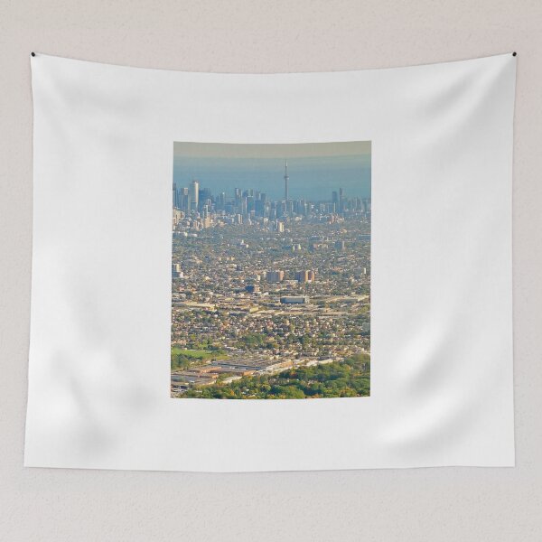 Item preview, Mesmerizing aerial view of Toronto cityscape/CN Tower/Canada designed and sold by VeenaNair23.
