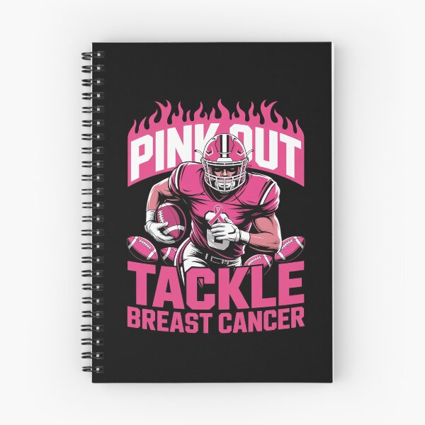 Item preview, Breast Cancer Awareness Support Football 1 designed and sold by AmparoBoyle.