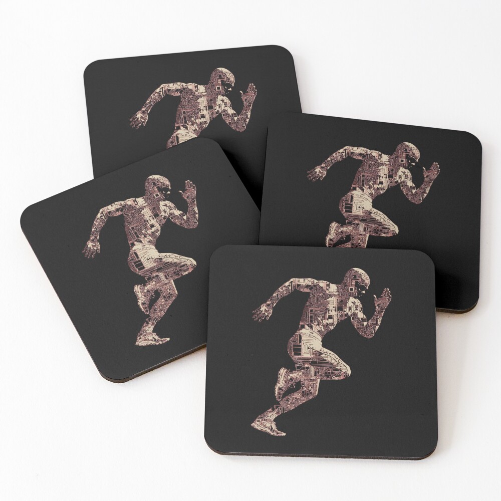 Item preview, Coasters (Set of 4) designed and sold by StudioRedKoala.
