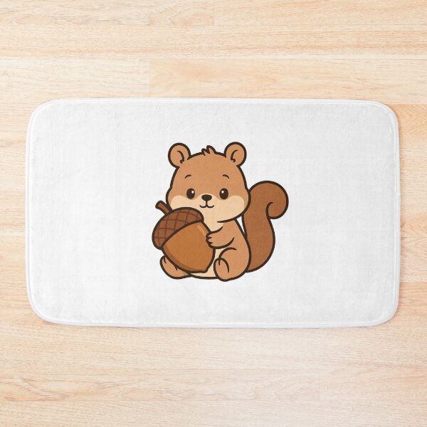 Item preview, Baby Squirrel Holding Giant Acorn – Adorable Woodland Animal designed and sold by Confuzz1ed.